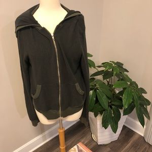 Wildfox zip-up hoodie size large